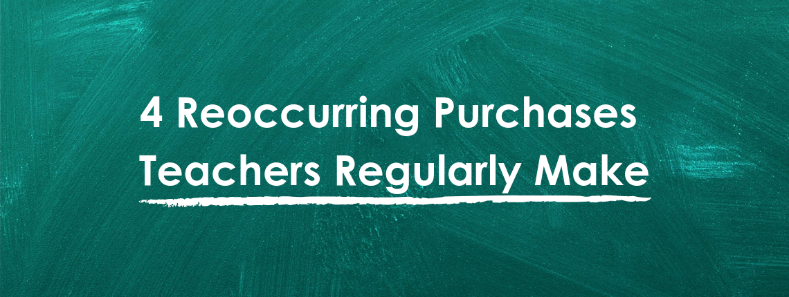 Classroom consumables teachers have to purchase