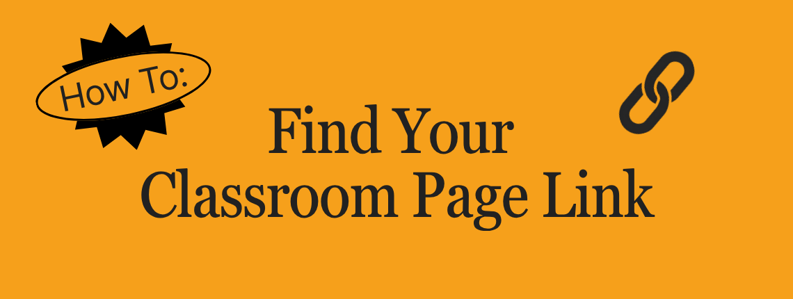 Find Your Classroom Page Link