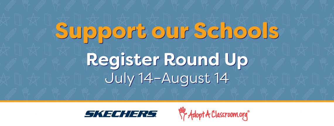 "Support Our Schools Register Round-up July 14-August 14"