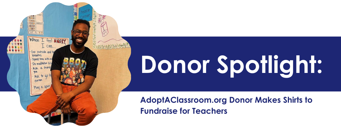 AdoptAClassroom.org Donor Makes Abbott Elementary Shirts to Fundraise for Teachers