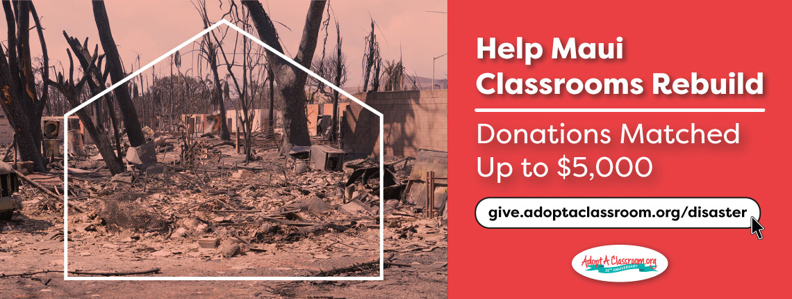 Help Maui Classrooms Rebuild