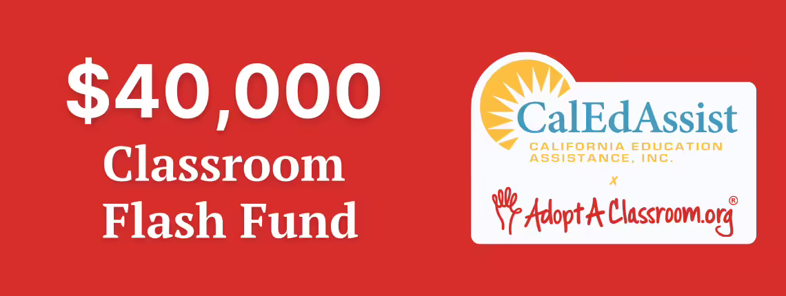 $40,000 Classroom Flash Fund